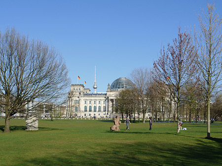 Foto Blick auf Reichstag