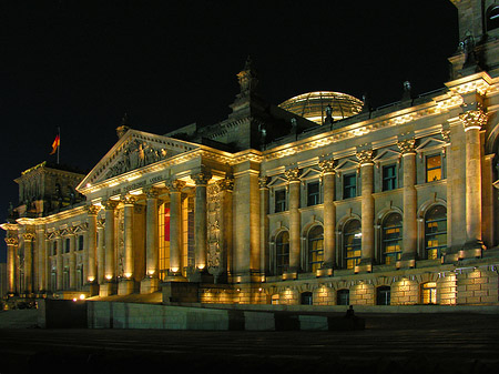 Foto Reichstag bei Nacht - Berlin