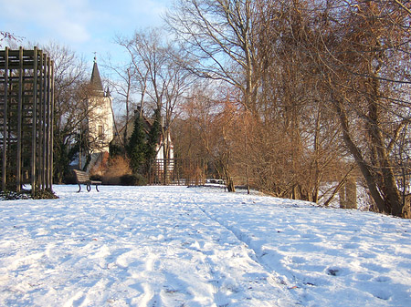 Foto Kirche im Schnee - Berlin