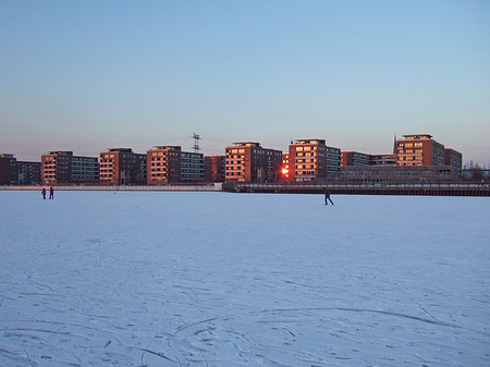 Foto Gefrorener See - Berlin