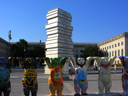 Bebelplatz zur WM 2006 Foto 