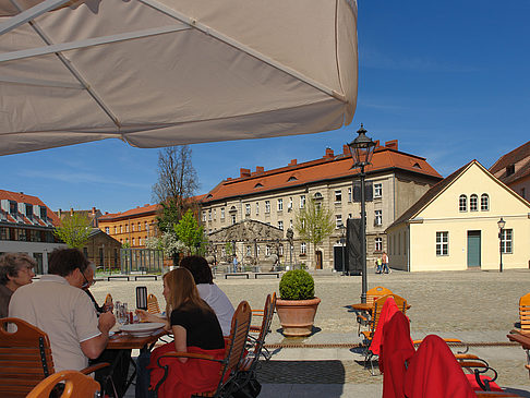 Restaurant im Innenhof Foto 