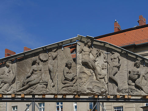Foto Säulen im Innenhof