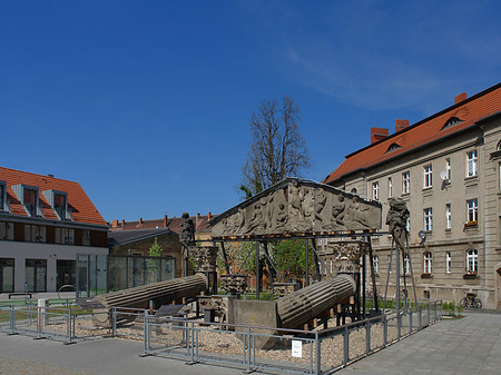 Fotos Säulen im Innenhof | Potsdam