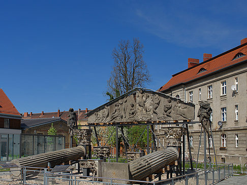 Foto Säulen im Innenhof