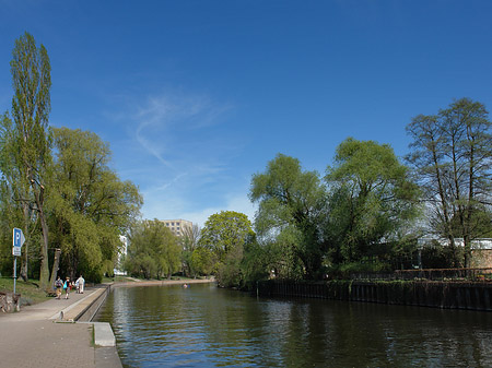 Fluss und Ufer Foto 