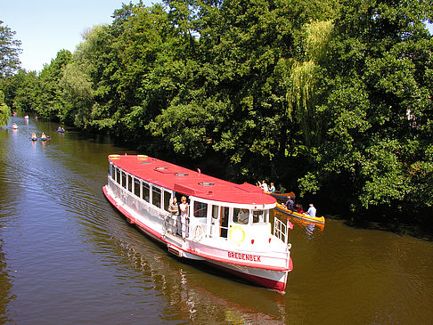 Boote auf der Außenalster