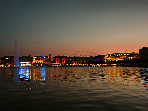 Fotos Binnenalster am Abend