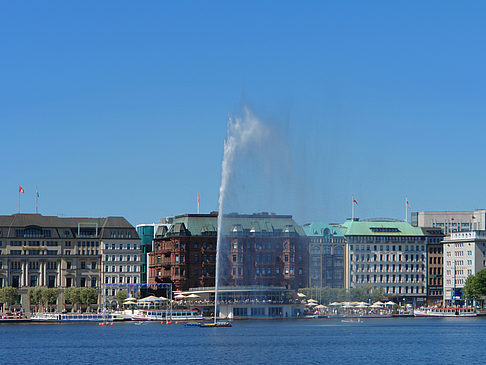 Fontäne auf der Binnenalster