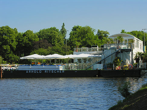Foto Schiffe auf der Binnenalster