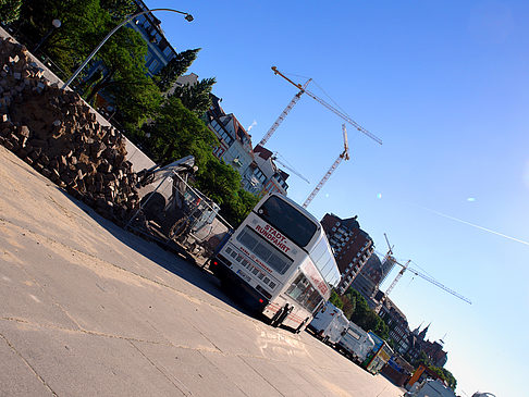 Foto Blick auf den Hafen