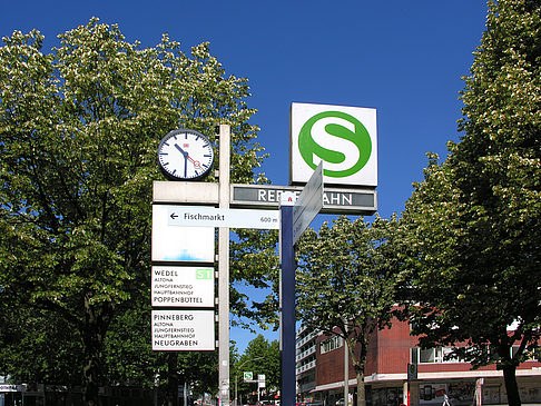S-Bahn-Station St. Pauli Fotos