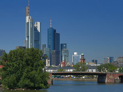 Foto Skyline von Frankfurt - Frankfurt am Main