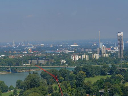 Foto Blick über Rhein - Köln