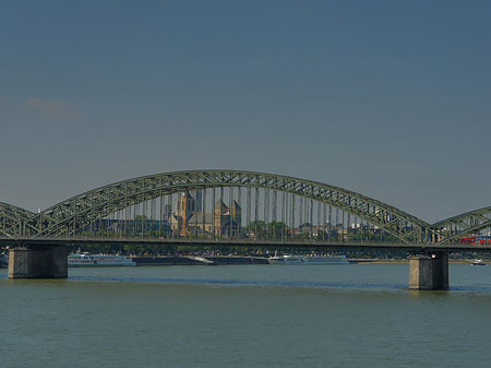 Foto Hohenzollernbrücke - Köln