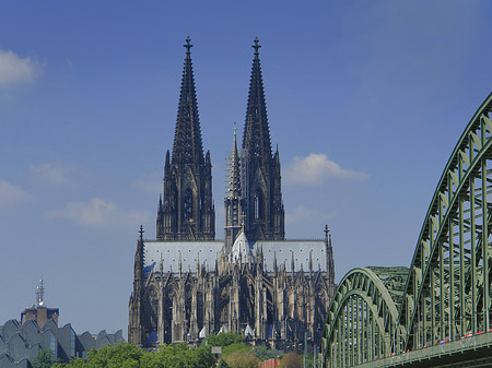 Fotos Hohenzollernbrücke beim Kölner Dom