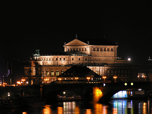 Fotos Semperoper bei Nacht | Dresden