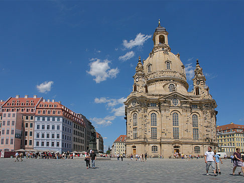 Foto Frauenkirche und Neumarkt