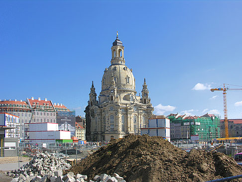 Baustelle Frauenkirche Fotos