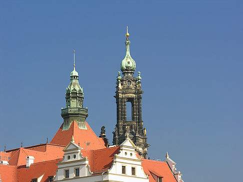 Foto Hofkirche und Schloss - Dresden