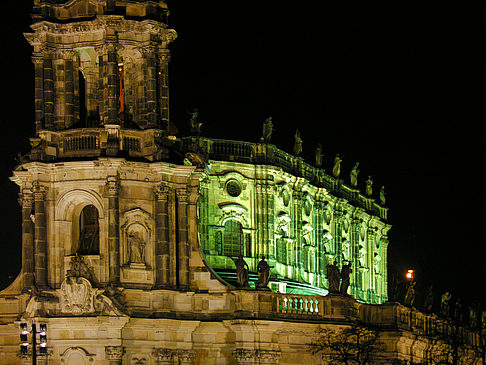 Fotos Hofkirche bei Nacht | Dresden