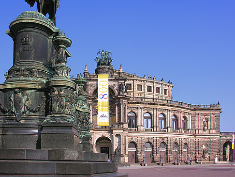König Johann Denkmal Foto 